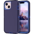 thumbnail image 1 of Entronix Funda Resistente para iPhone 14 Pro, Triple Capa a Prueba de Golpes y Protección contra Caídas, Azul, 1 of 6