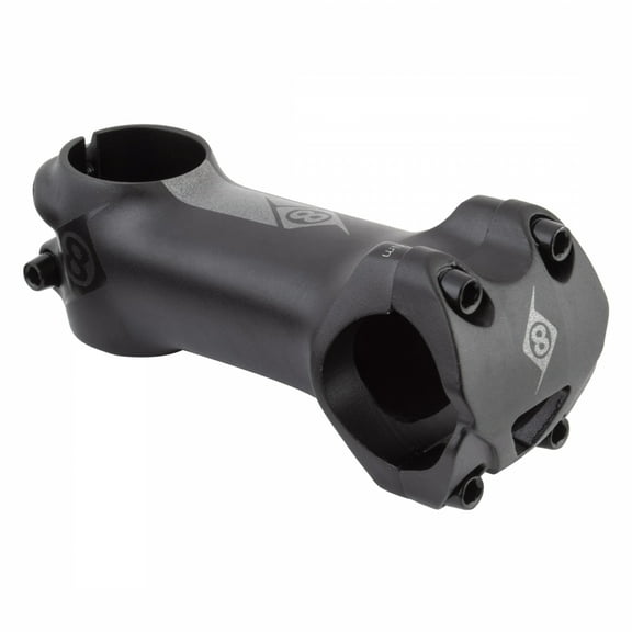 Origin8 Flow Stem Bar Clamp 31.8mm 90mm 7 Deg Black Aluminum Road / Mountain