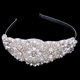 thumbnail image 5 of Diadema jinwen Venda del Rhinestone de las mujeres Plata, 5 of 8