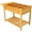 Wooden, variant on 8 Pockets Horticulture Raised Garden Bed Elevated Wood Planter Box Stand with Foldable Side Table and Storage Shelf for Herb/Vegetables/Flowers