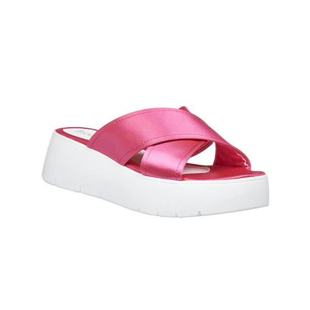 Sandalias Plataforma Para Mujer Slide Razo fiusha Casuales rosa 25 Incógnita 088D6K