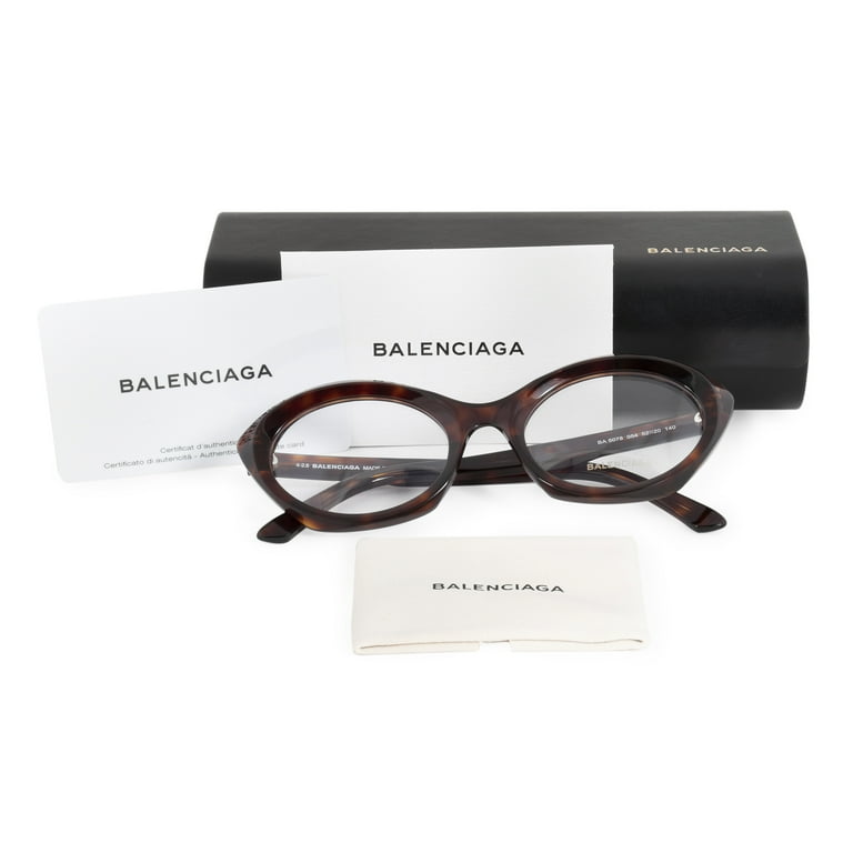 Balenciaga BAL-OPTG-BA5078-054-52 Oval Cat Eye Eyeglasses