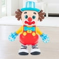thumbnail image 4 of Interactive Dancing Clown Toy with Music LED Lights Educational Early Learning Sensory Toy for Kids Motion Movement, 4 of 7