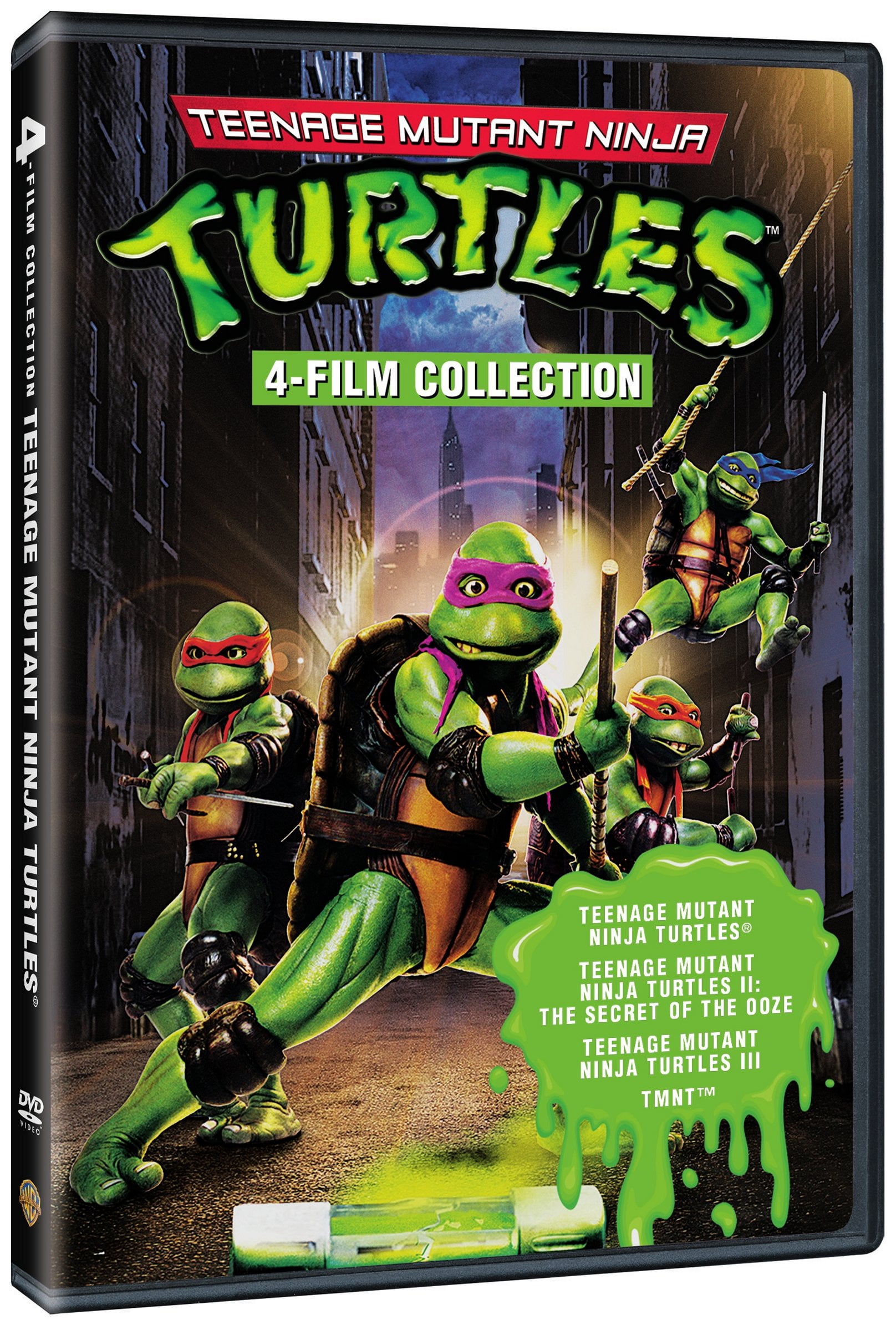 Walmart Exclusive: TMNT Movies Collection - 4 Film Favorites