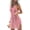 Pink, variant on Cheers US Crochet Cover Ups for Women Hollow Out Sleeveless Bikini Swimsuit Swimwear Side Split Long Beach Dresses