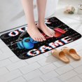 thumbnail image 3 of Erosebridal Gamepads Bathroom Rugs 16x24,Gradient Geometric Buffalo Bathroom Mat,Video Game Decor, 3 of 5