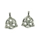 thumbnail image 5 of Paquete de 40 piezas de nudo de de plata antigua, colgante de buena , artesanal, colgante, collar,, 5 of 9