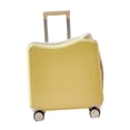 thumbnail image 3 of Maleta infantil con ruedas, rígida, con asa cómoda, ideal para viajes. Amarillo, 3 of 9