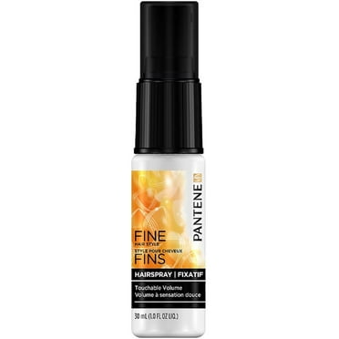 Pantene Pro-V Fine Hair Touchable Volume Flexible Hold Hairspray, Travel Size 1 oz