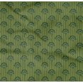 thumbnail image 4 of oneOone Organic Cotton Poplin Twill Fabric Stripe & Floral Block Print Fabric BTY 42 Inch Wide, 4 of 4