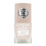 L.A. COLORS ColorLast Nail Polish, Vanilla Sugar, 0.50 fl oz