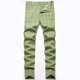 thumbnail image 1 of Pantalones largos a rayas para hombre, pantalones de traje ajustados y elásticos, pantalones casuales, pantalones para hombre, 1 of 8