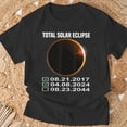thumbnail image 3 of Total Solar Eclipse 2024 Totality 040824 Eclipse Checklist TShirt, 3 of 6