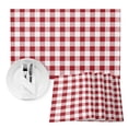 thumbnail image 7 of Red Gingham Check Placemats Set of 4,Wipeable Washable Table Mats for Dining Tables,Country Buffalo Plaid Place Mats for Kitchen Event Party Tabletop Decor, 7 of 7