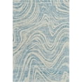 thumbnail image 2 of Rug Branch Nomad Abstract Indoor Area Rug, Blue Beige, Coastal - Living Room, Bedroom, Dining Room, and Kitchen, 2 of 5