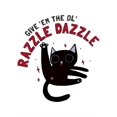 thumbnail image 2 of 1pc Women's Casual Round Neck Short Sleeve T-Shirt with Cute Cat Graphic, Polyester Knit Fabric, Animal Pattern, Comfortable All-Season Top, 2 of 6