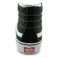 thumbnail image 3 of Vans Sk8-Hi Slim Black / True White Ankle-High Canvas Women' - 6M 4.5M, 3 of 5