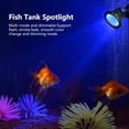 thumbnail image 2 of Aquarium RGB Spotlight, Aquarium Spotlight, Transparent Support Fish  Aquarium For Fish  Garden Pond, 2 of 8