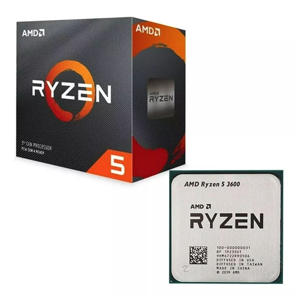 Procesador AMD Ryzen 3600 de Tercera Generación, GHz hasta