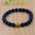thumbnail image 2 of EOEMY 2021 Fashion Men Women Natural Stone Buddha Beaded Charms Yoga Bracelets Jewelry-10#, 2 of 2
