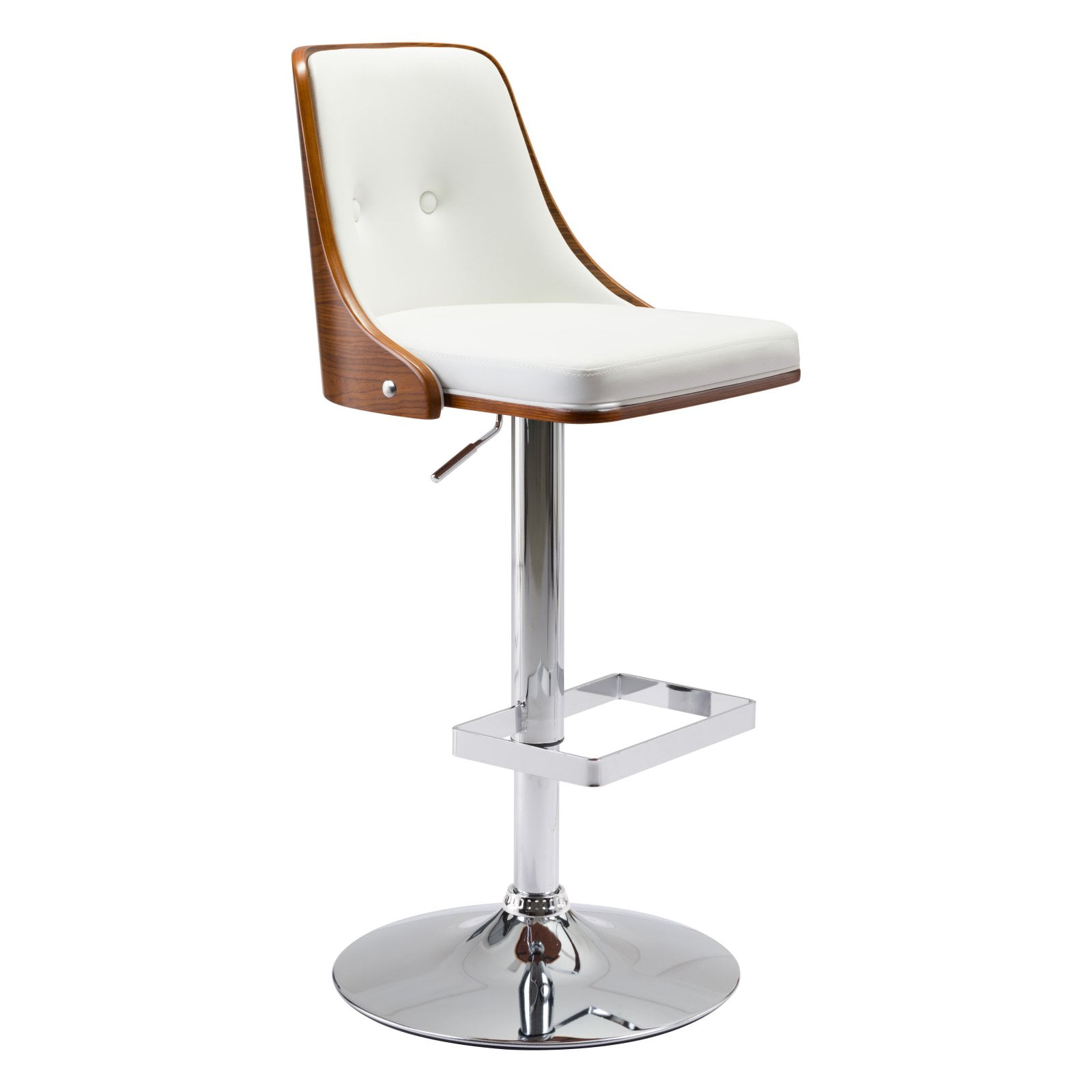 Zuo Modern Contemporary Scooter Adjustable Bar Stool