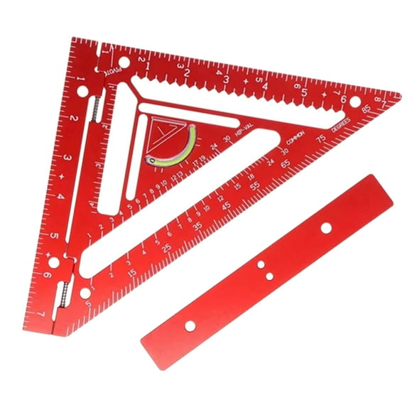 Rafter Square, Aluminum Alloy Rafter Square Tool for Woodworking
