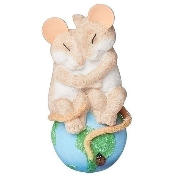 The Charming Tails Peace on Earth Mouse