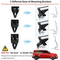 thumbnail image 5 of Yiwosu 48"Universal Car Saloon Roof Top Luggage Cross Bar Rack Cargo Carrier Crossbar, 5 of 10