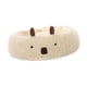 thumbnail image 5 of Cama redonda de felpa para mascotas, camas para gatos de interior, Otoño Invierno, lavables suaves, calmante, lindo nido de gato con forma de Alpaca , nido, 5 of 10