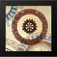 thumbnail image 2 of Marcon, Michael 20x20 Black Modern Framed Museum Art Print Titled - Adobe Textile II, 2 of 5