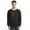 Black/ Gold, variant on Next Level Apparel 9601 Adult Laguna French Terry Full-Zip Hooded Sweatshirt