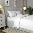 thumbnail image 2 of Purity Home 100% Cotton 400TC Ultra-Soft & Silky Duvet Set Full/Queen White, 2 of 6