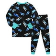 thumbnail image 5 of 1-10 Year Boys Girls' 2-Piece Pajamas Set Long Sleeve Sleepwear Pjs For Kids and Toddler Boys Girls Casual Homewear,8-9 Years, 5 of 6