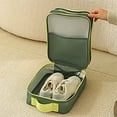 thumbnail image 5 of cpengpj Travel Shoe Bag Holds 3 Pair of Shoes, Portable Shoe Storage Pouch for Travel and Daily Use, Travel Suitcase Shoe Organizer, Waterproof, 5 of 6