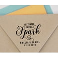 thumbnail image 4 of Printtoo E-MAILED Self Inking Rubber Stamp Office Stationary Stamp-Black, 4 of 6
