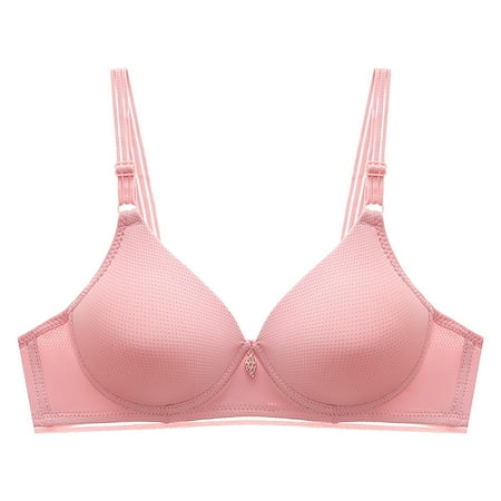 

Raeneomay Women s Underwear Bras Sales Clearance Woman s Printing Gathered Together Daily Bra Underwear No Rims