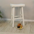 thumbnail image 2 of Carolina Cottage 548-30MW 30 in. Colborn Bar Stool, Antique White, 2 of 2