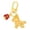 A1*A, variant on Horse Keychain, Golden Charm Key Ring, Year of The Horse 2026 Gifts, Luck Blessing Pendant, Golden Pendant Keychain, New Year Keychain, Festive Charm Pendant for Keys Car Bag Hanging Decor