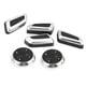 thumbnail image 4 of 6Pcs Car Seat Adjustment Knob Button Switch Cover Trim for A3 A4 A5 A6 Q3 Q5, 4 of 5