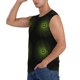thumbnail image 3 of Fotbe Mandala With Marijuana Leaf Men's Camiseta sin Mangas Estampada para Hombres, Playera Casual para Gimnasio, Entrenamiento, Playa-Medium, 3 of 7