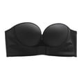 thumbnail image 2 of elevación para mujer con hebilla frontal Invisible Push Up 3/ Black 34AB Negro 34AB Soledad sujetador sin tirantes de mujer, 2 of 8
