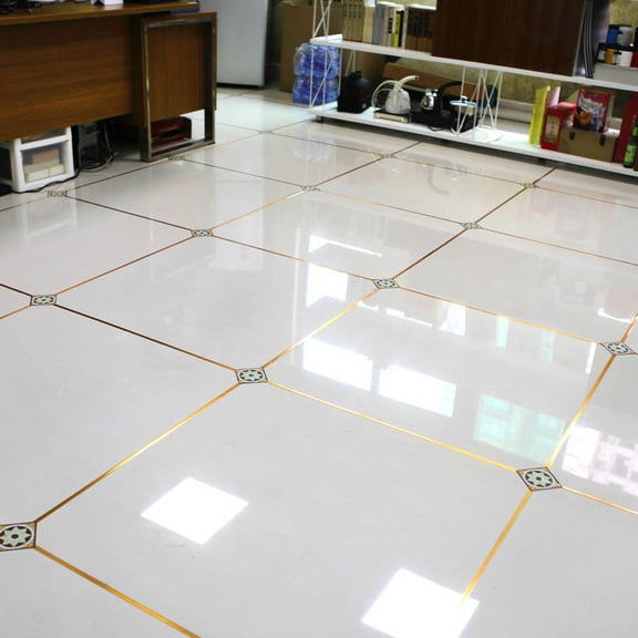 BESTYASH Golden Self Adhesive Tape for Tile Sealing with Heat Resistance