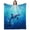 Dolphin, variant on Soft Cozy Blue Dolphin Throw Blanket for Bedding Camping Ocean Dolphins Blankets Gifts for Women Men Adults Dolphins Lovers Decor Birthday Gifts 50×40 Inch