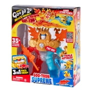 Heroes of Goo Jit Zus Goo-Tron Supreme Combines The Power Of Blazagon, Pantaro & Thrash In 1 Ultimate Hero, 35+ Phrases & Lights, Ages 4+