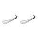 thumbnail image 2 of Qarigey Stainless Steel Shoe Lifter with Handle Sneakers Pocket Accessory Tool Footwear Lifting Shoehorn Helper Portable for Home 1 2piezas, 2 of 6