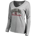 thumbnail image 2 of Women's Ash South Carolina Gamecocks Victory Script Long Sleeve T-Shirt, 2 of 3