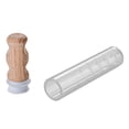 thumbnail image 4 of Miangastore Loose Leaf Tea Infuser Transparent Glass Tube Shaped 1Pcs 6.7X0.8In, 4 of 8