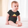 thumbnail image 3 of Homeslice Pizza - Funny Pizza Lover Outfit - Cute Infant One-Piece Baby Bodysuit Black-style 12months, 3 of 7