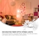 thumbnail image 4 of 1 Juego de 20 luces LED de cadena con flores, luz decorativa para decoración de dormitorio, 4 of 6