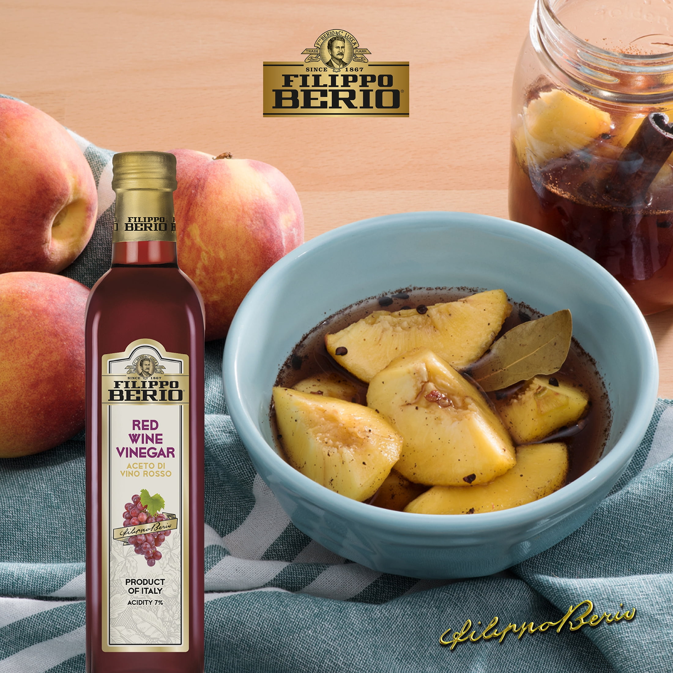 Filippo Berio® Red Wine Vinegar 16.9 fl. oz. Bottle